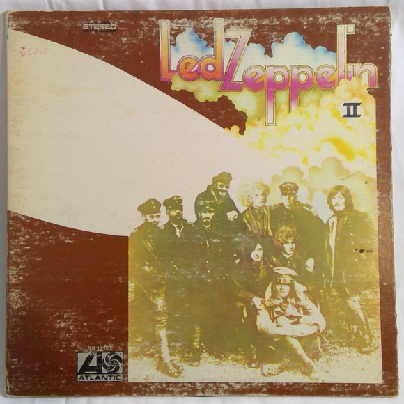 Atlantic Records Other - Led Zeppelin II - 1969 LP Vinyl Record - Atlantic